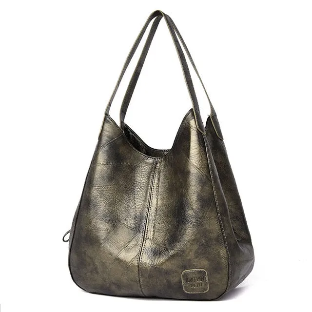 2020 Vintage Women Shoulder Bag Female Causal Totes Bags Large Capacity