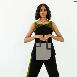 Adisee Tracy Slate Black Handbag