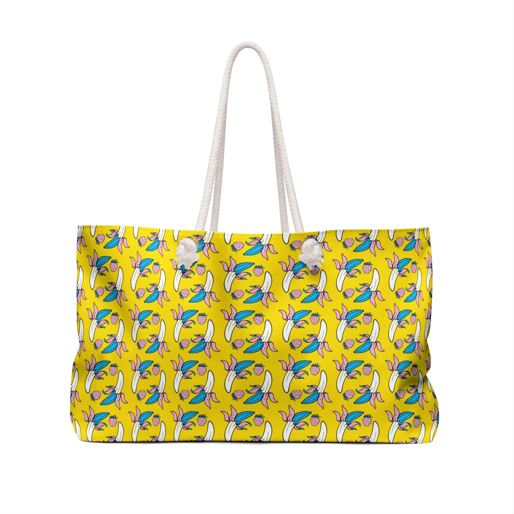 Banana & Strawberry Delight-Weekender Bag