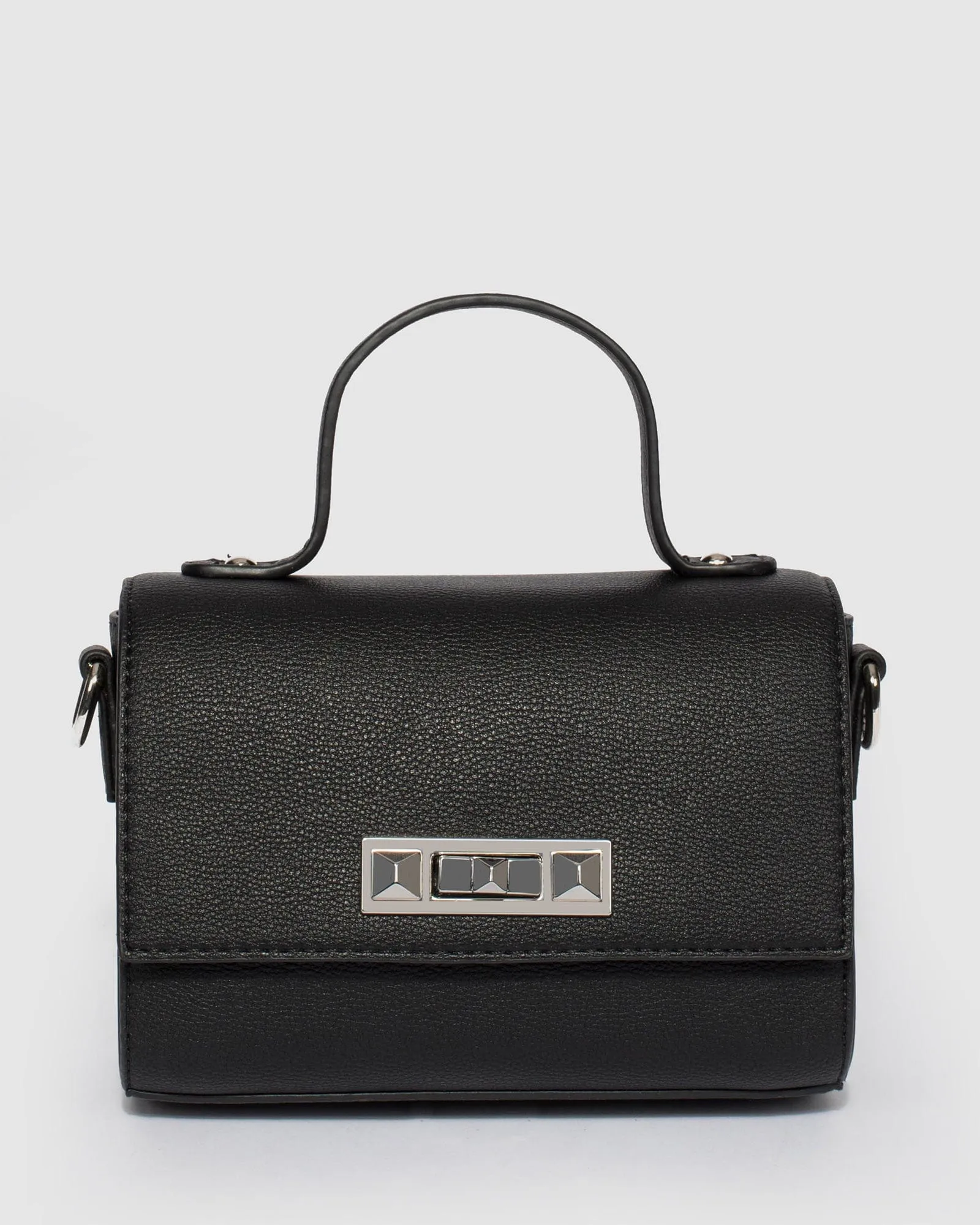 Black Milo Stud Hardware Mini Bag