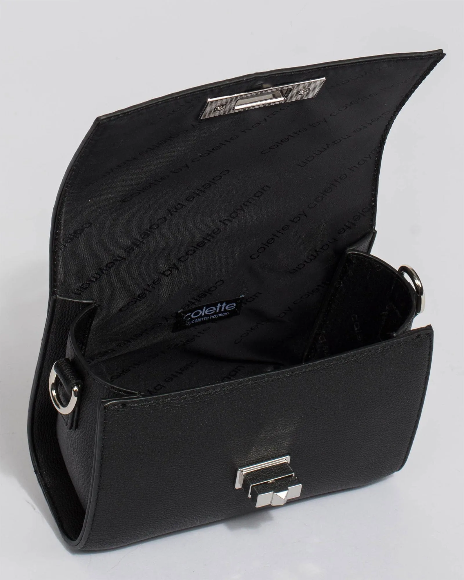 Black Milo Stud Hardware Mini Bag
