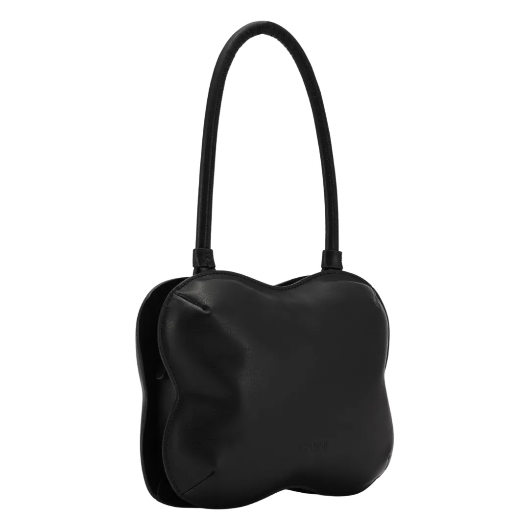 Butterfly Top Handle Bag (Black)