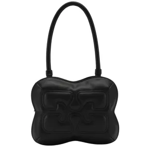 Butterfly Top Handle Bag (Black)