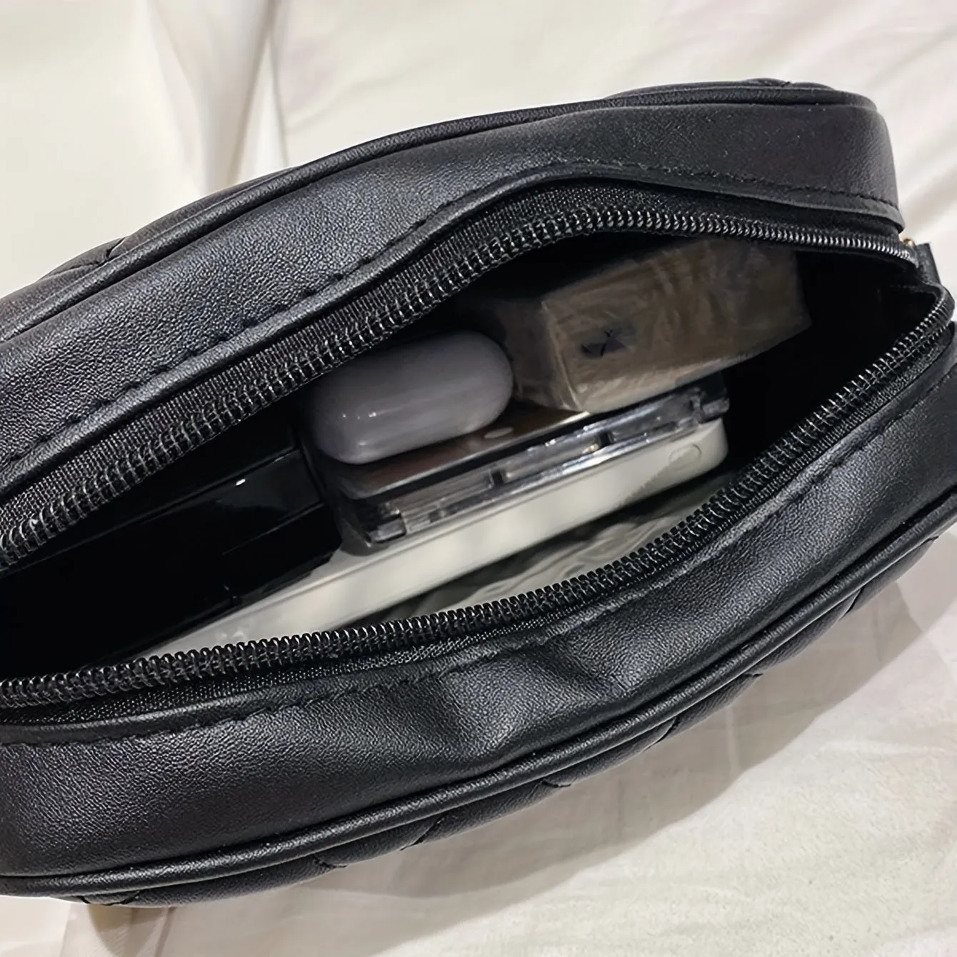 Chic Quilted Mini Crossbody Bag