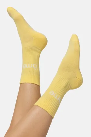 Delphine Socks Yellow