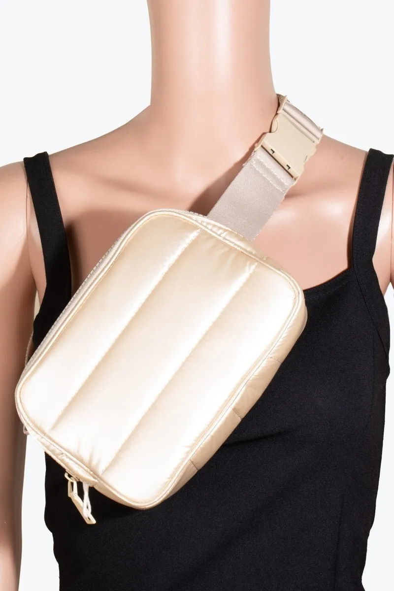 Fame Quilted Nylon Bag