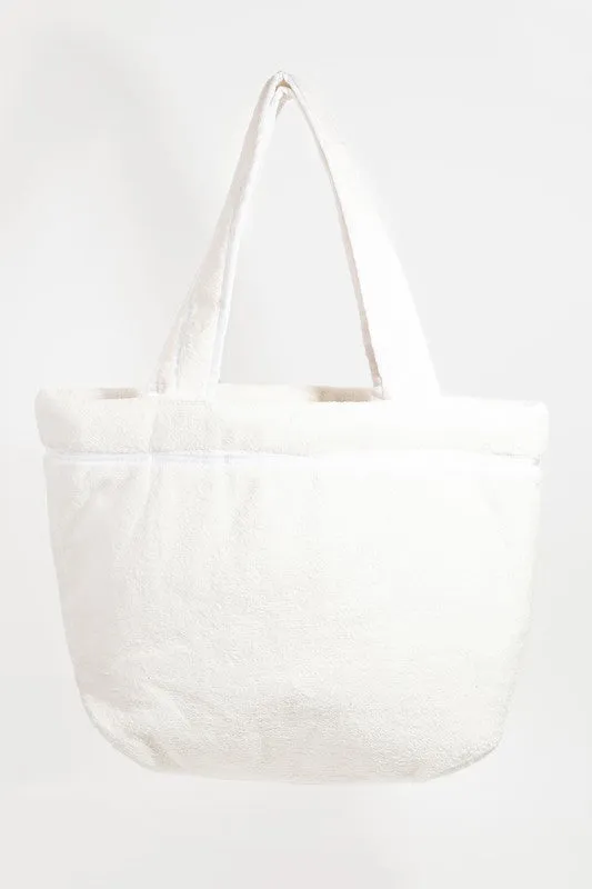 Fame Square Microfiber Tote Bag – Stylish and Versatile Carry-All