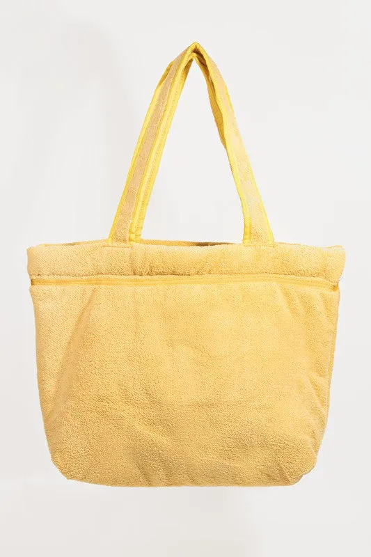 Fame Square Microfiber Tote Bag – Stylish and Versatile Carry-All
