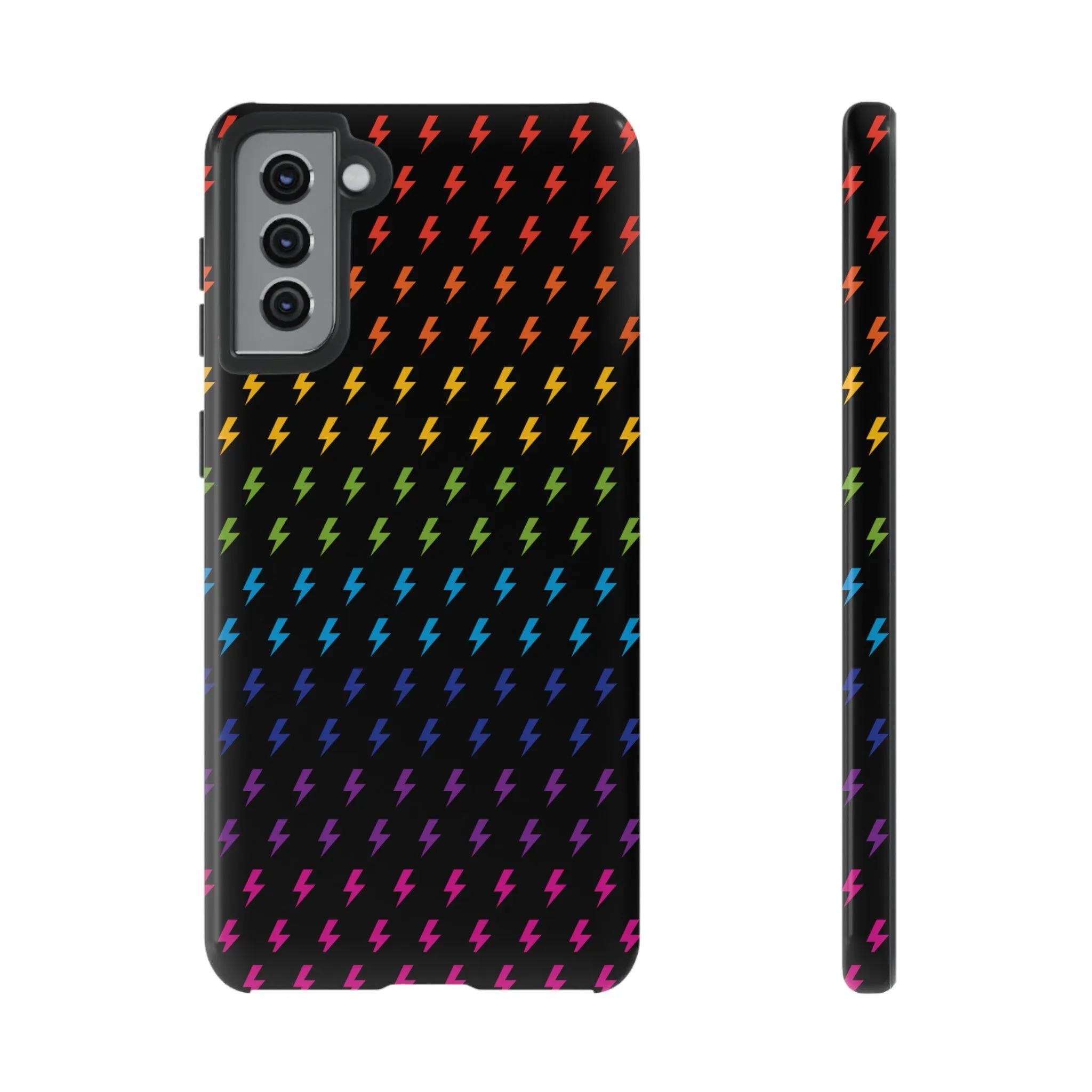 Lightning Bolt (Rainbow) Tough Phone Case