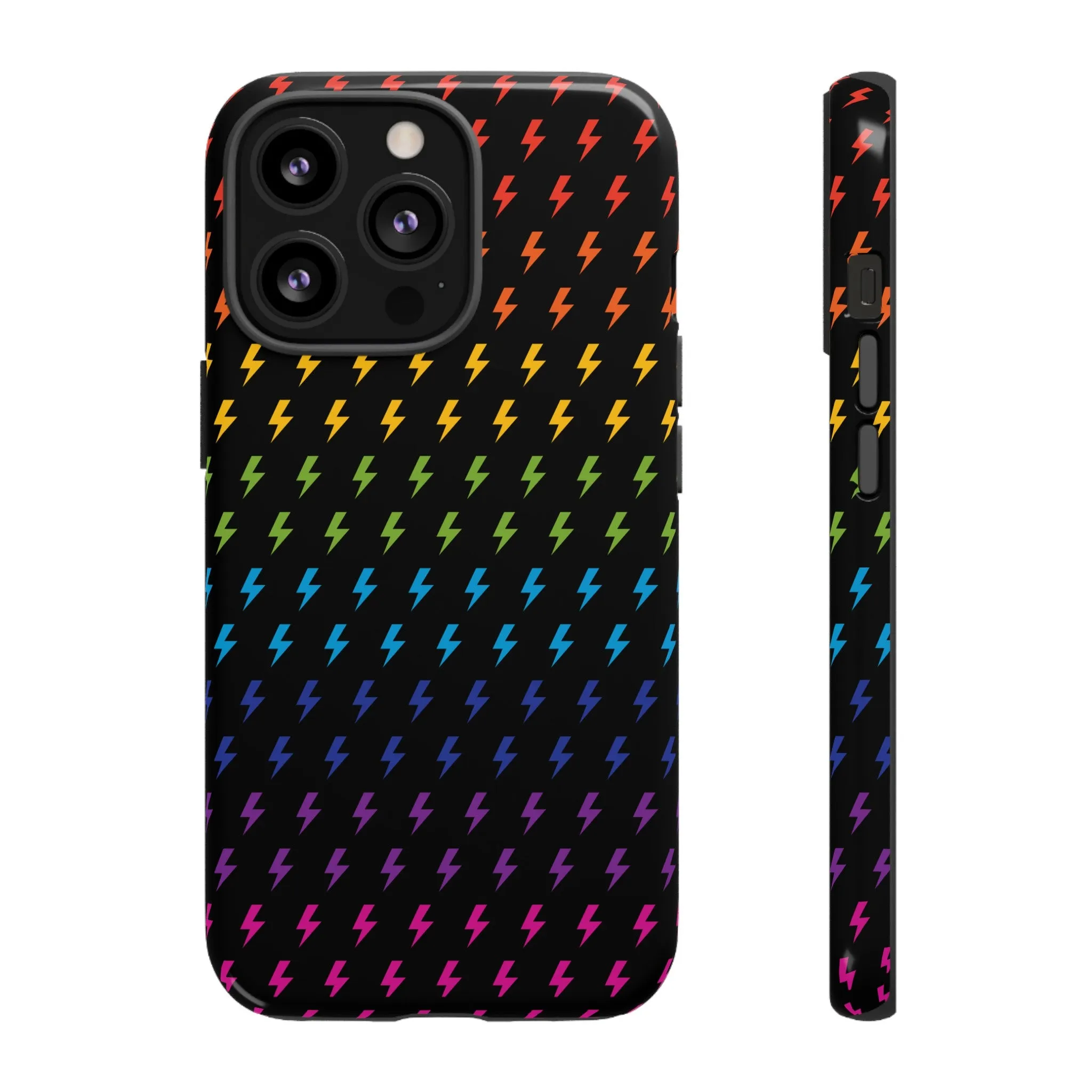 Lightning Bolt (Rainbow) Tough Phone Case