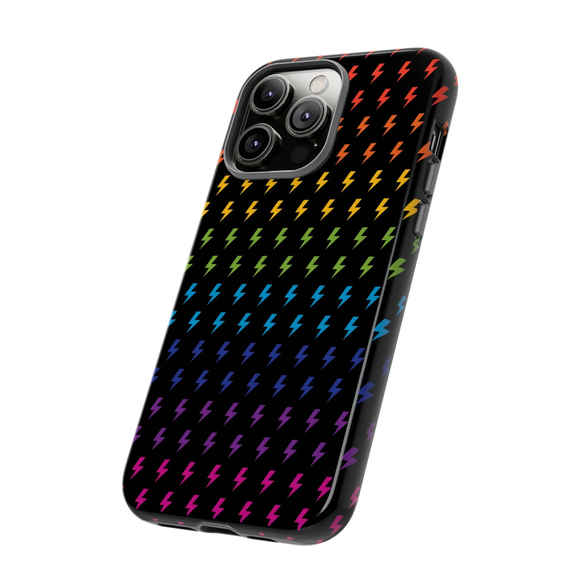 Lightning Bolt (Rainbow) Tough Phone Case
