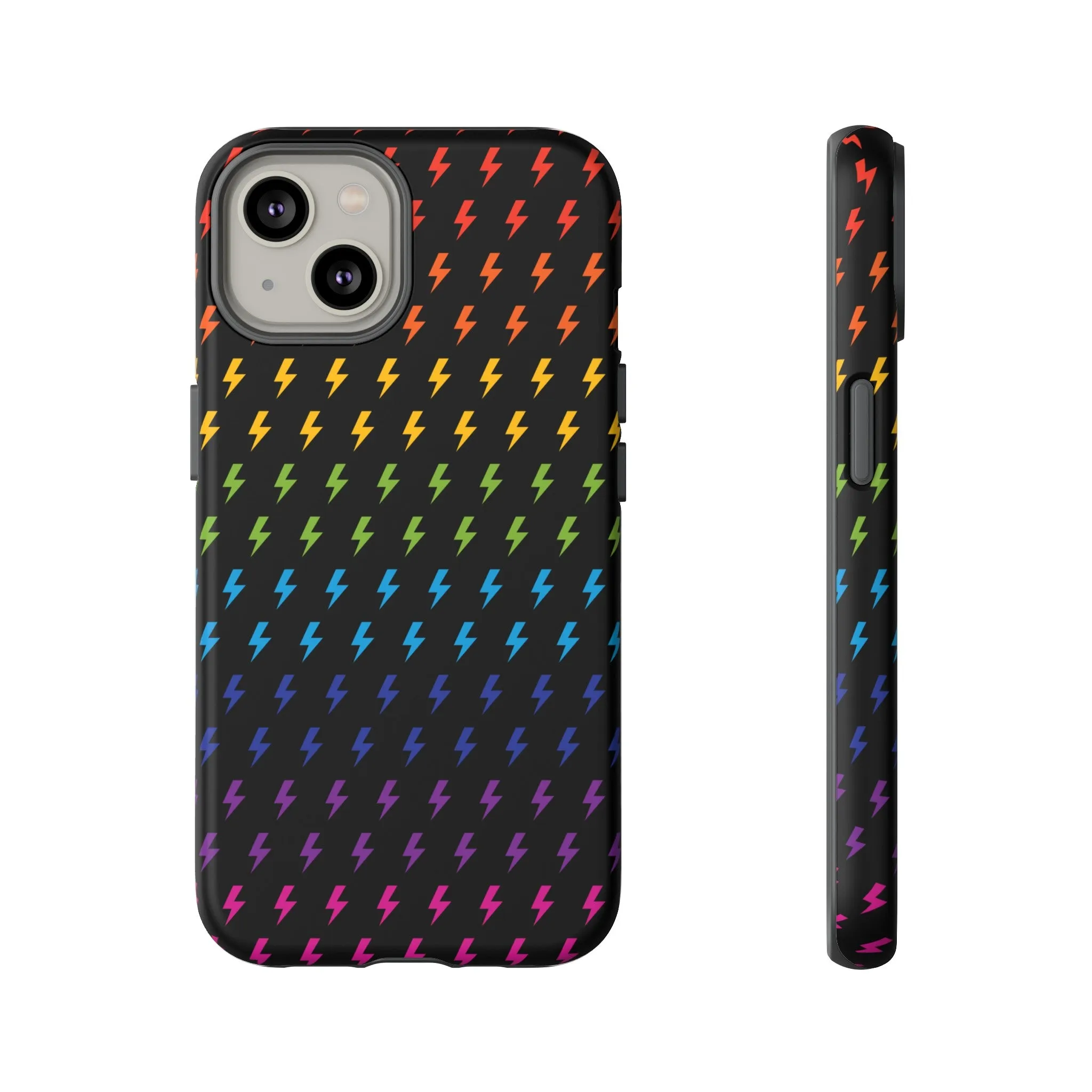 Lightning Bolt (Rainbow) Tough Phone Case