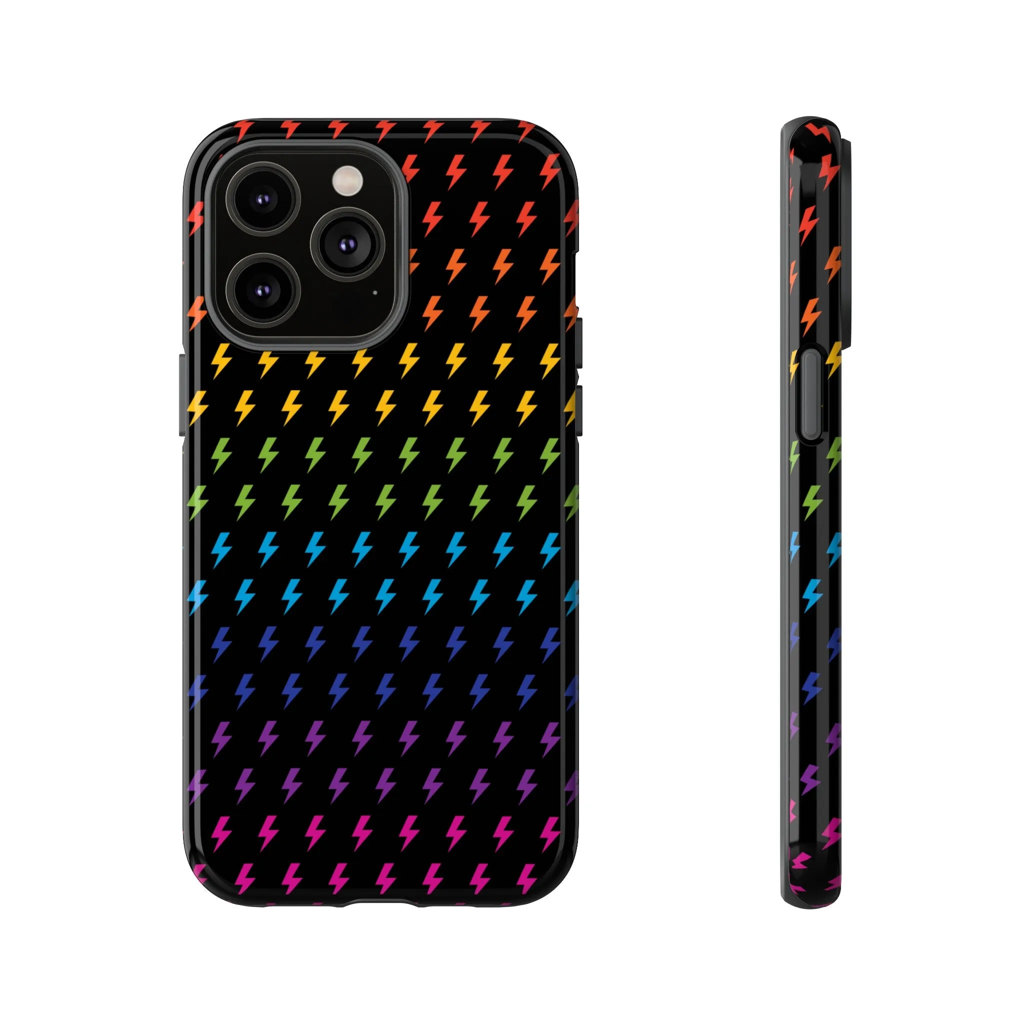 Lightning Bolt (Rainbow) Tough Phone Case