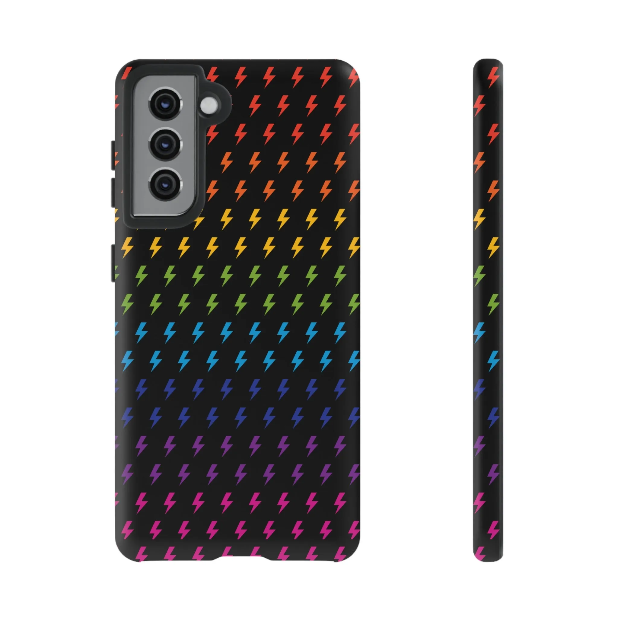 Lightning Bolt (Rainbow) Tough Phone Case