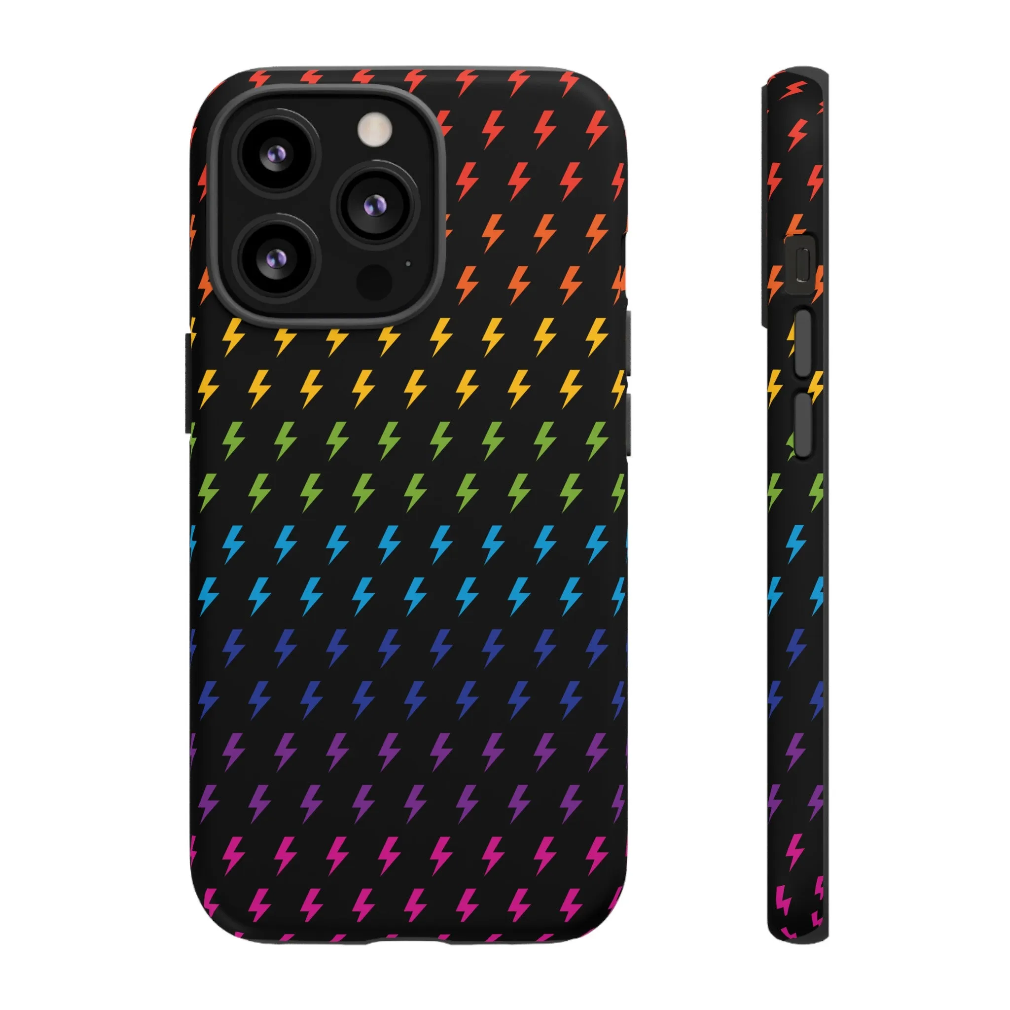Lightning Bolt (Rainbow) Tough Phone Case