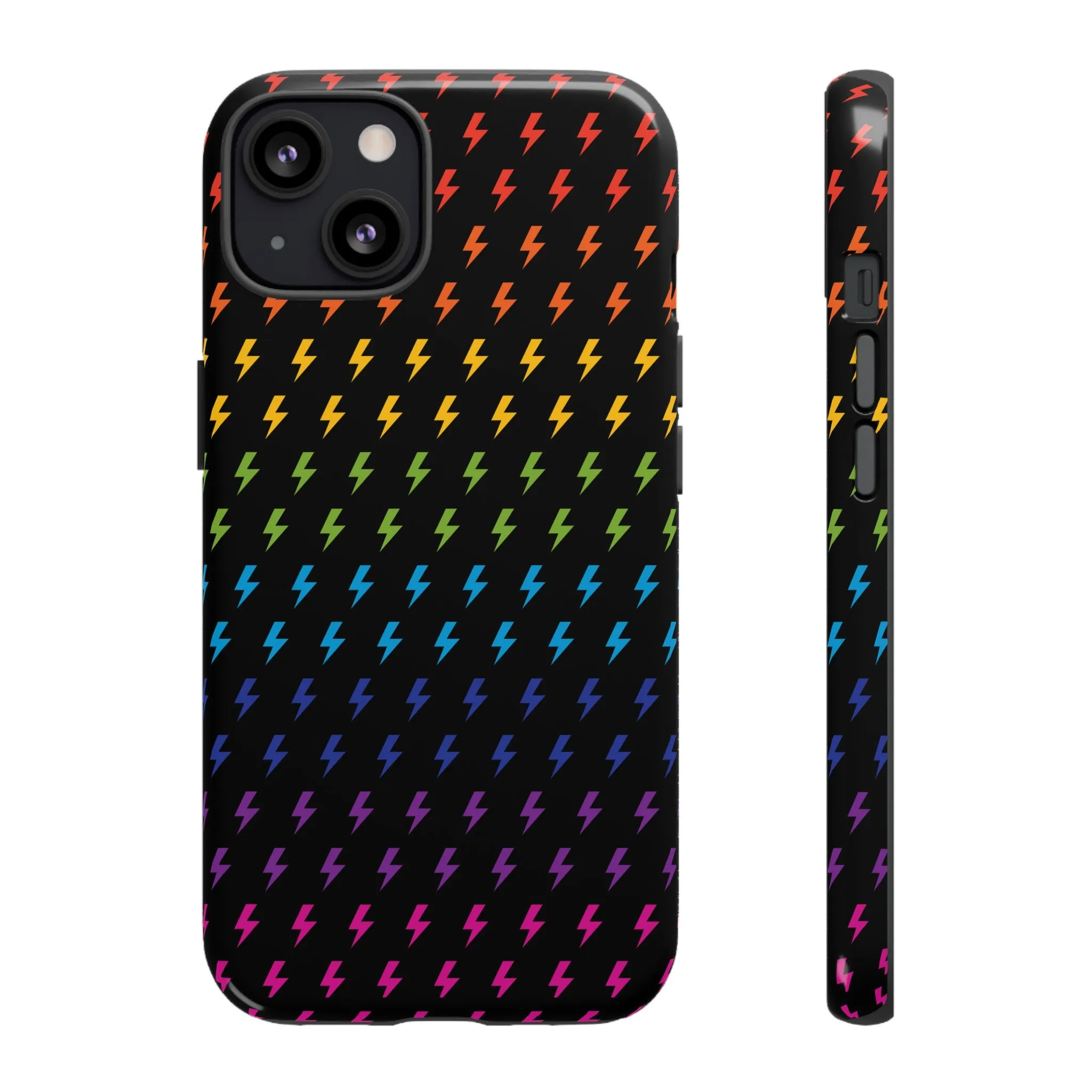 Lightning Bolt (Rainbow) Tough Phone Case
