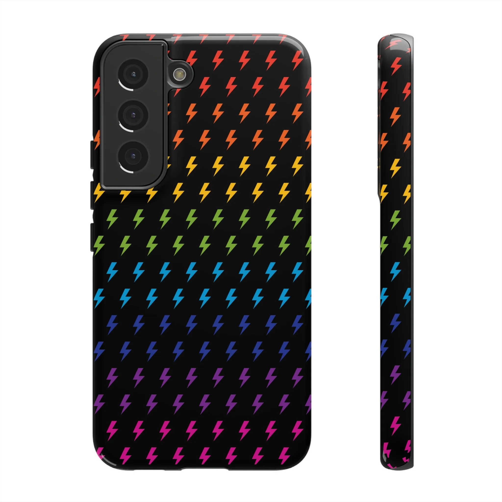 Lightning Bolt (Rainbow) Tough Phone Case