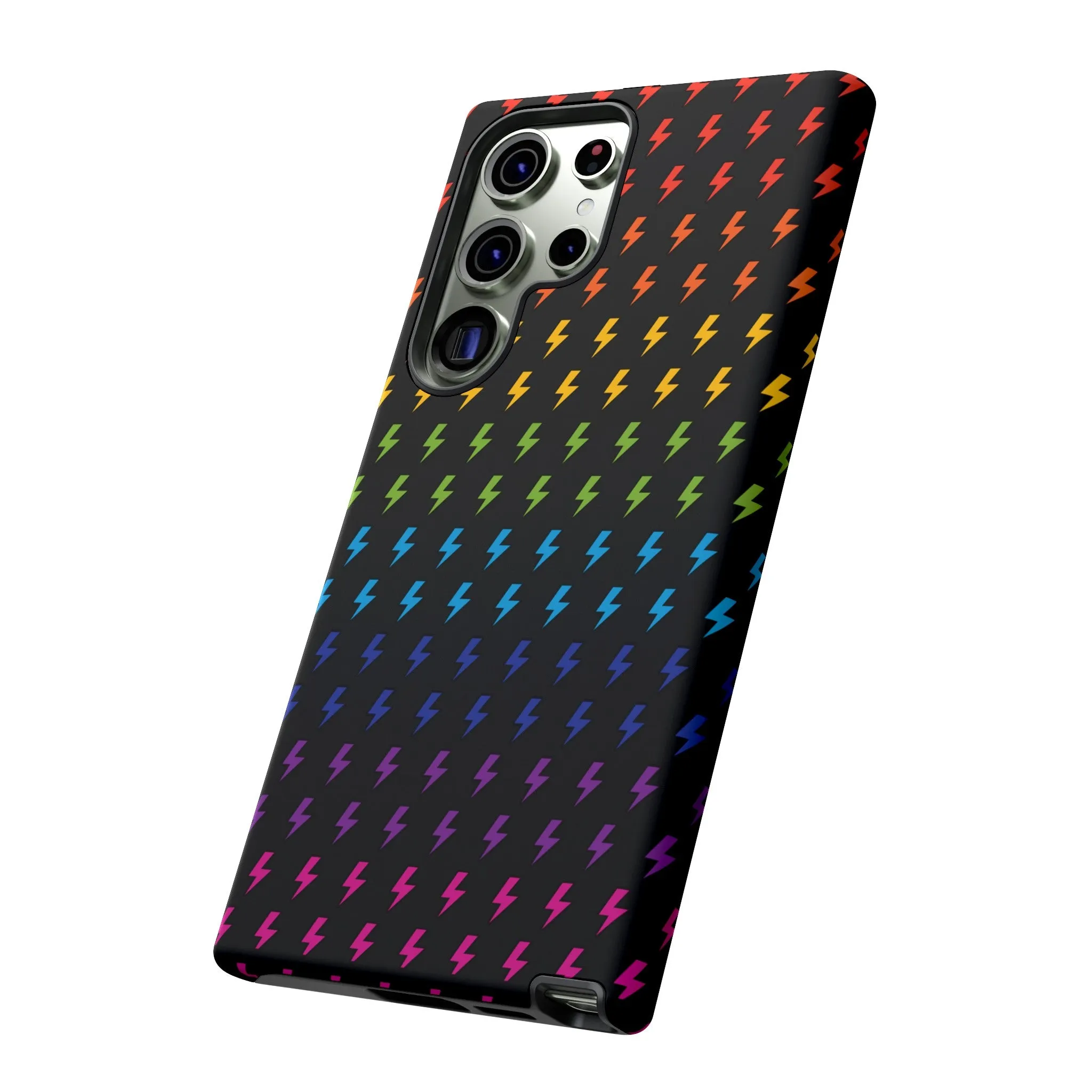 Lightning Bolt (Rainbow) Tough Phone Case