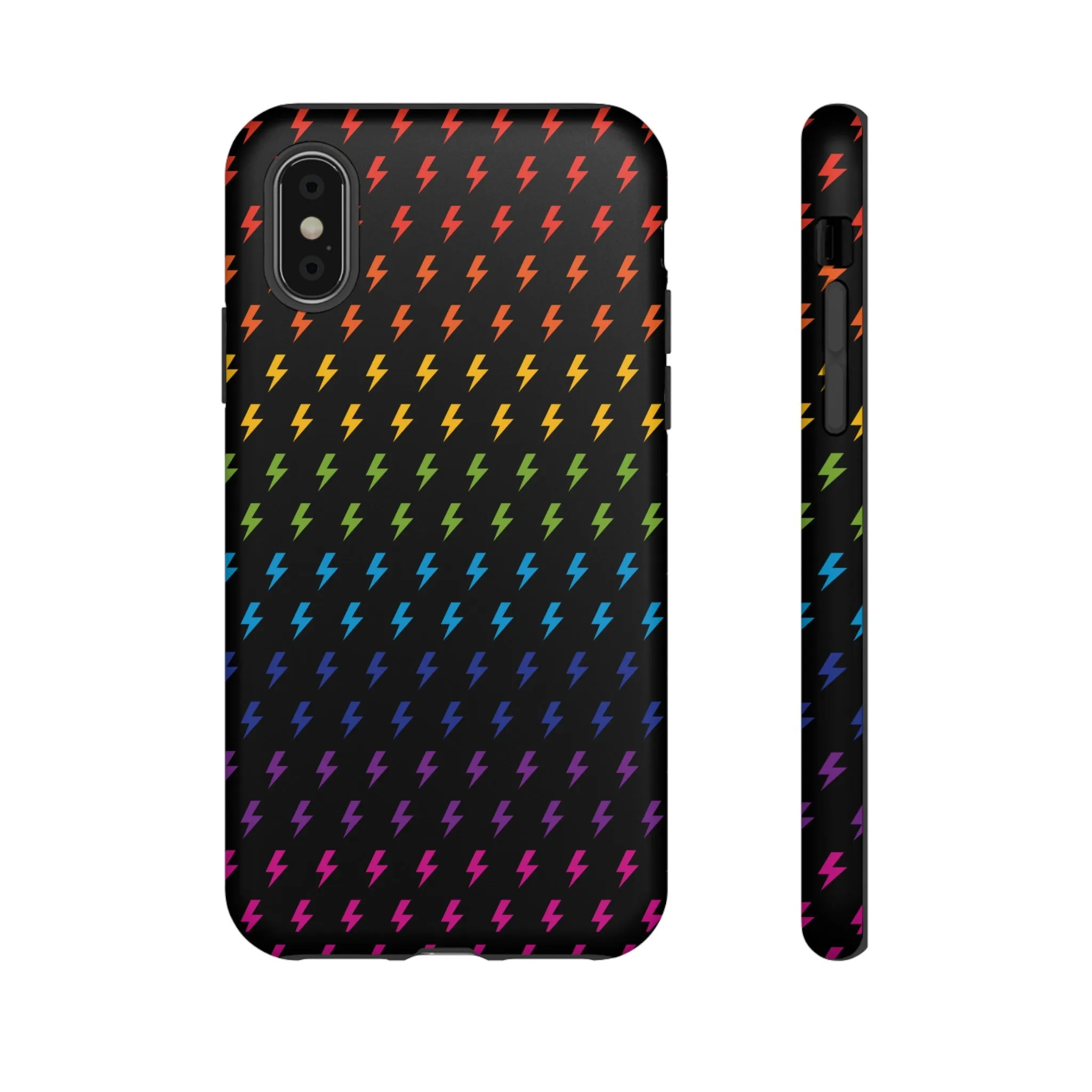 Lightning Bolt (Rainbow) Tough Phone Case