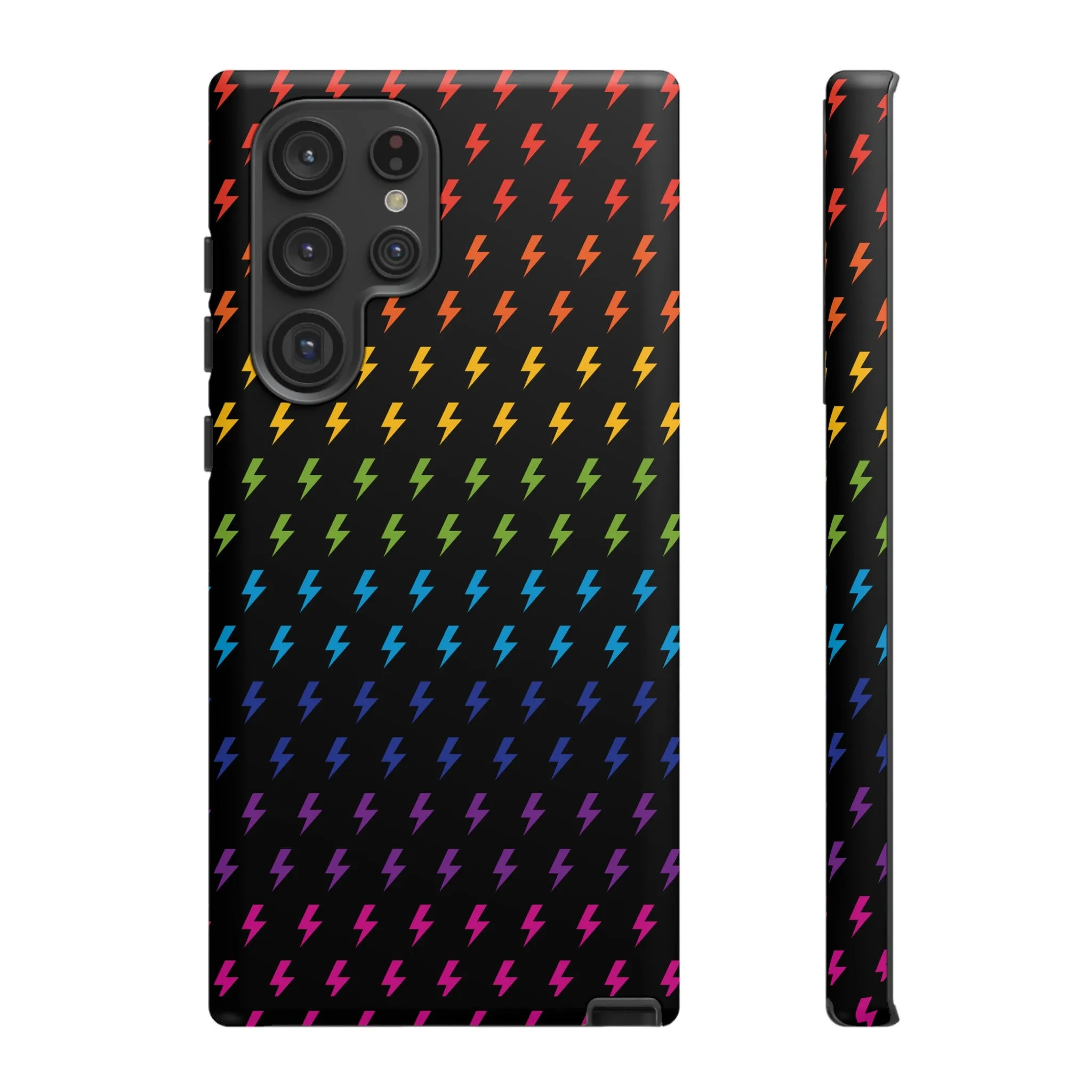 Lightning Bolt (Rainbow) Tough Phone Case
