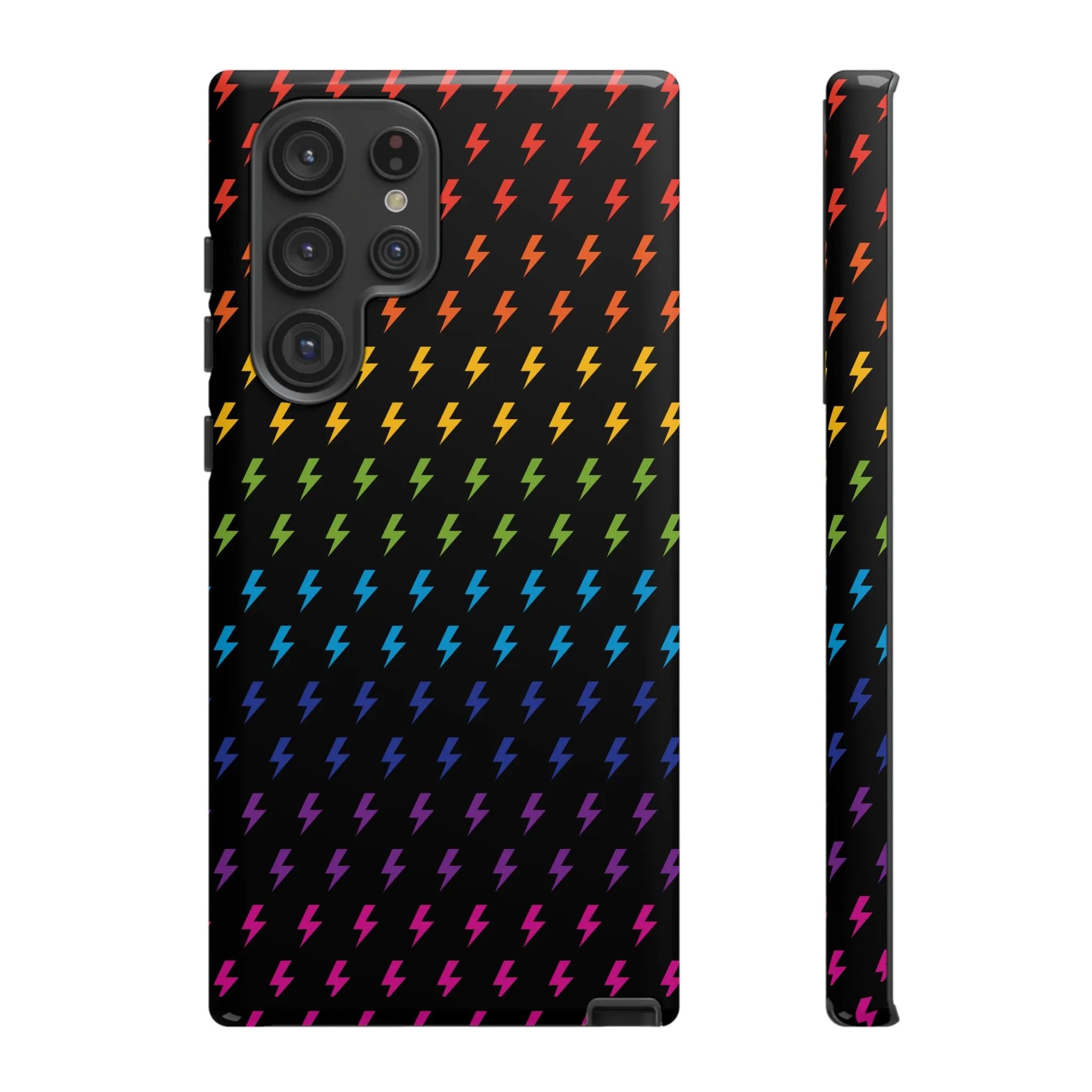 Lightning Bolt (Rainbow) Tough Phone Case