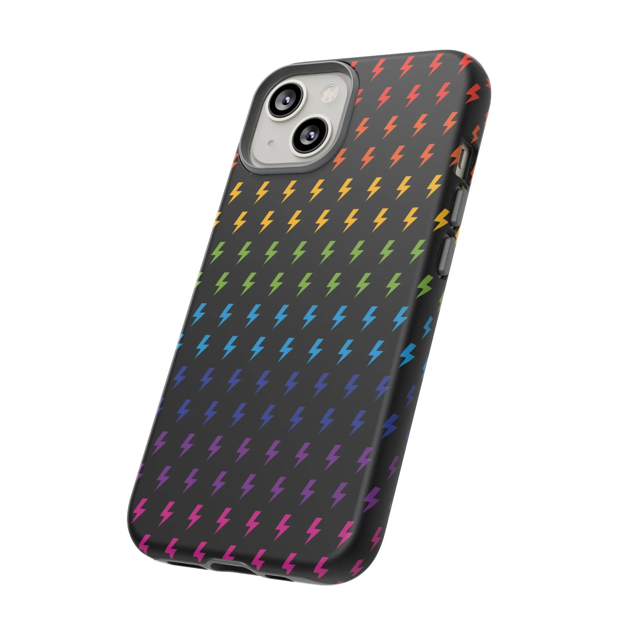 Lightning Bolt (Rainbow) Tough Phone Case