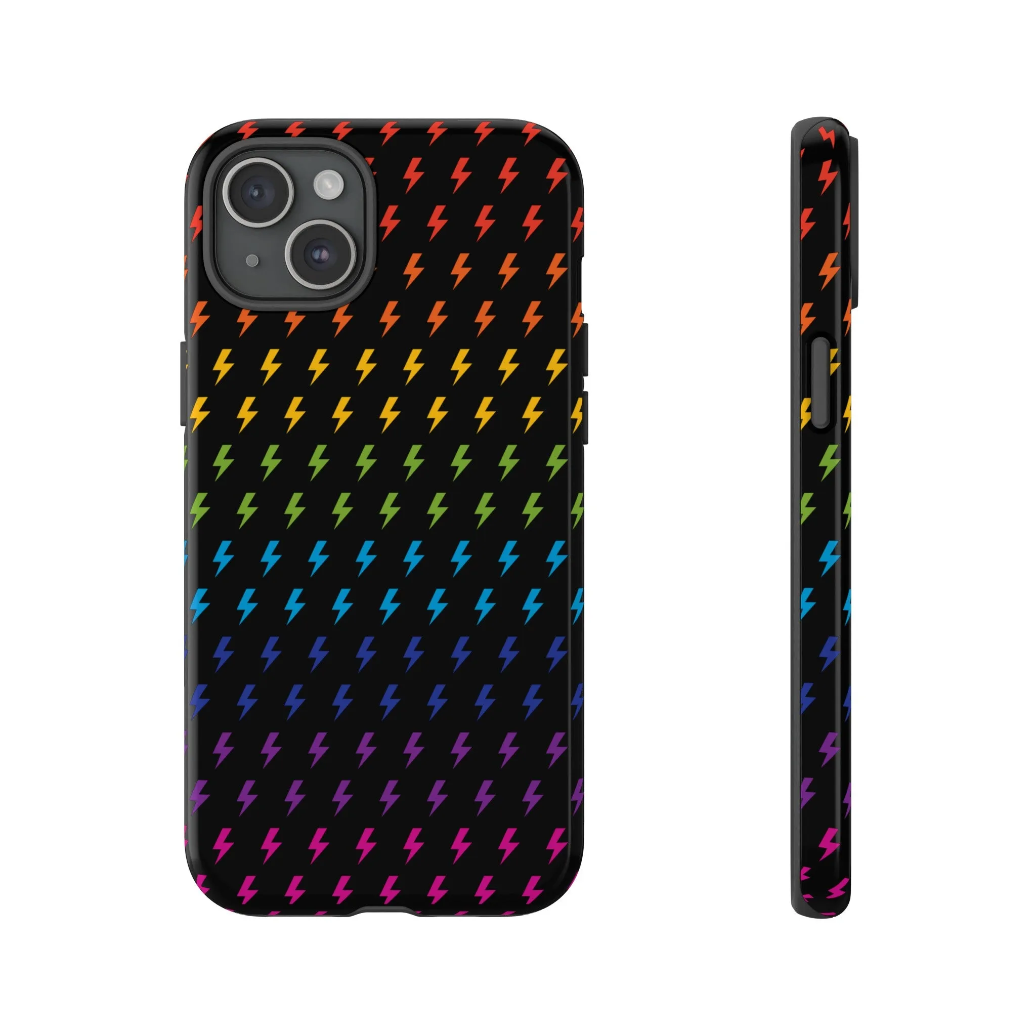 Lightning Bolt (Rainbow) Tough Phone Case