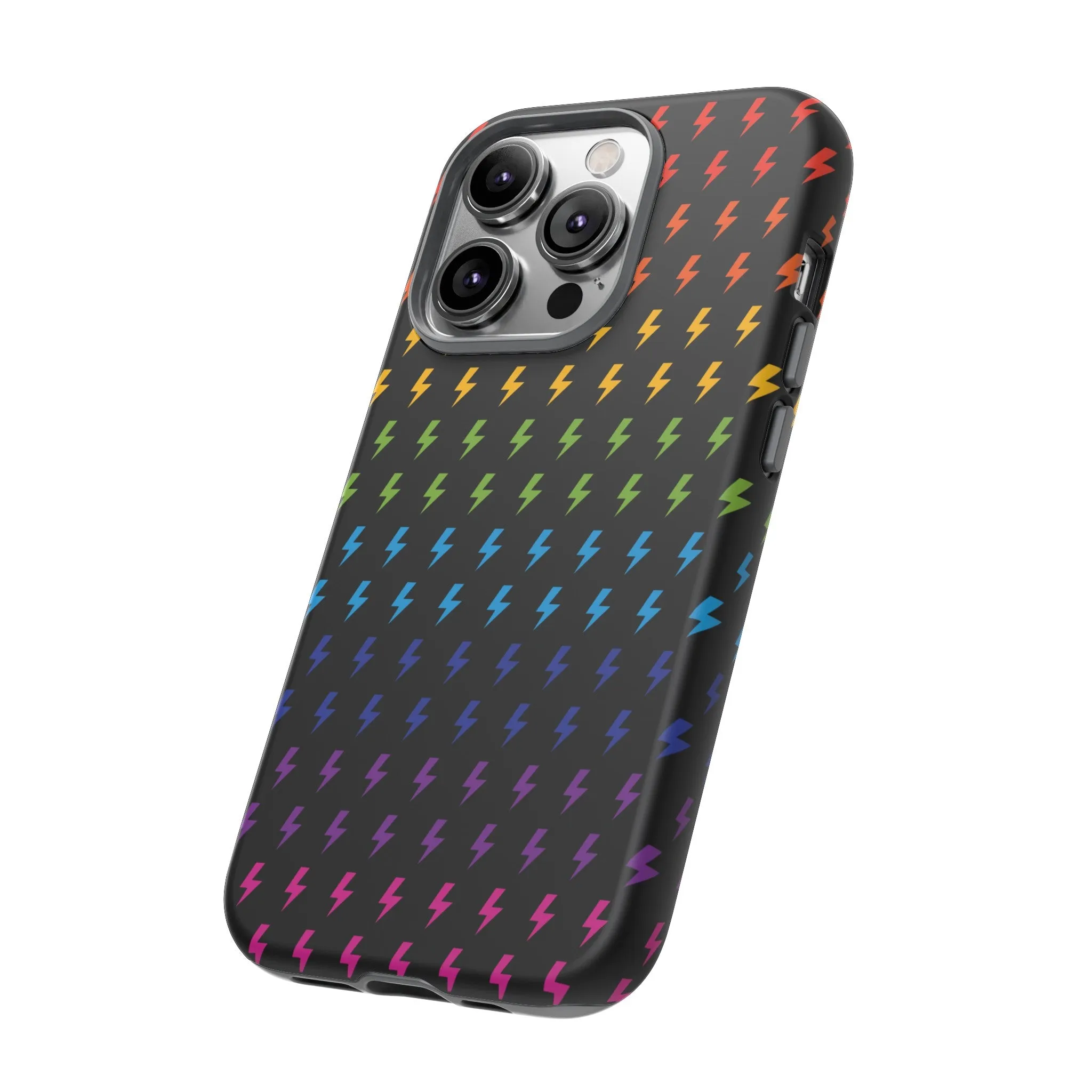 Lightning Bolt (Rainbow) Tough Phone Case