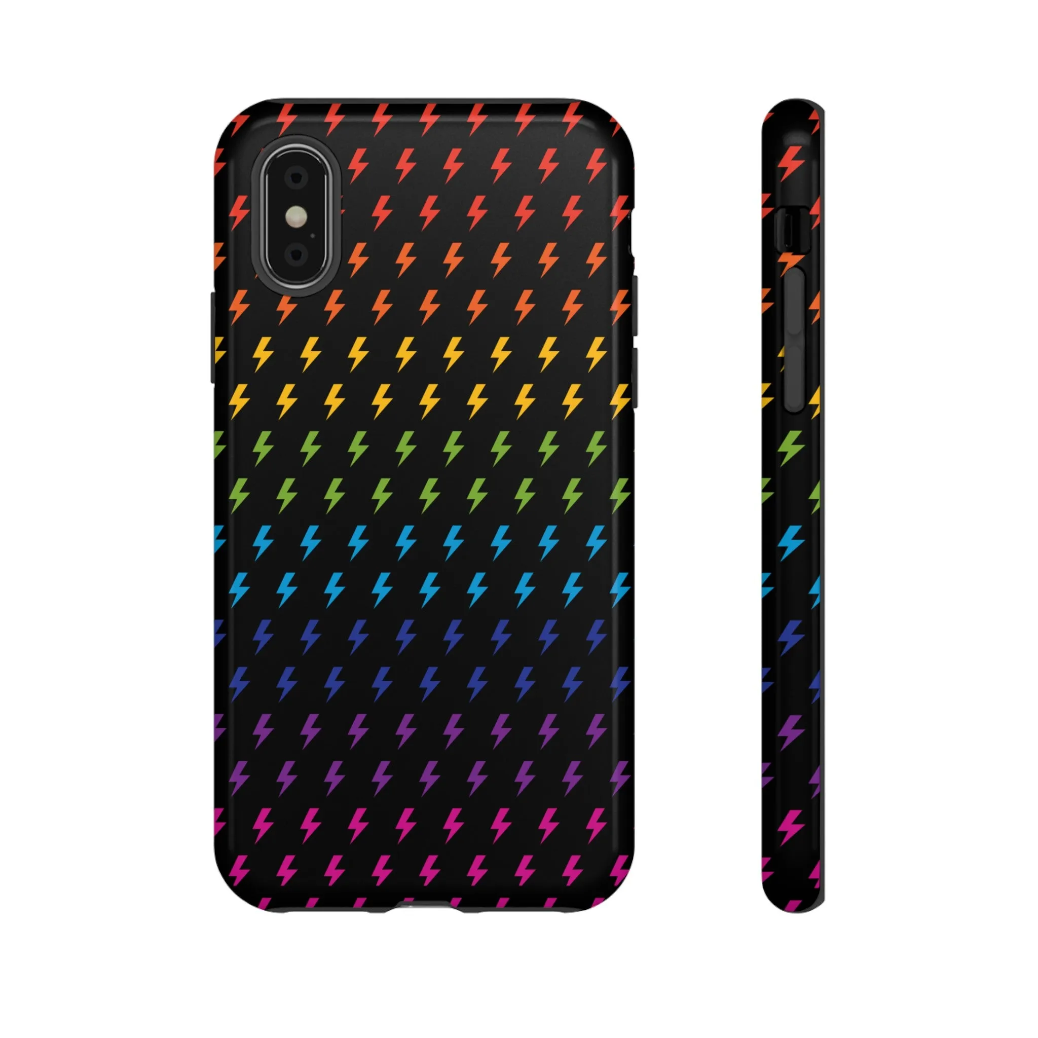 Lightning Bolt (Rainbow) Tough Phone Case