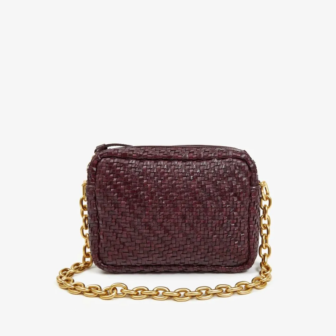 Mini Link Chain Shoulder Strap (Vintage Gold)
