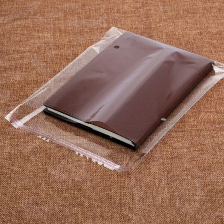 Polyprop Cellophane Selfseal Long Bags 8x60 4cm 30mic with Punch Hole 100pack