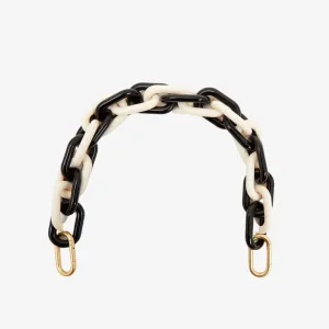 Shortie Strap (Black   Cream Resin)