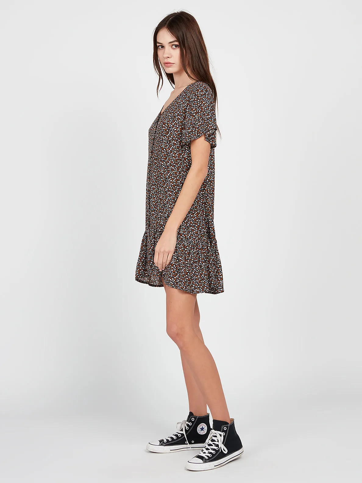 VOLCOM STONE DREAMER DRESS - BLC