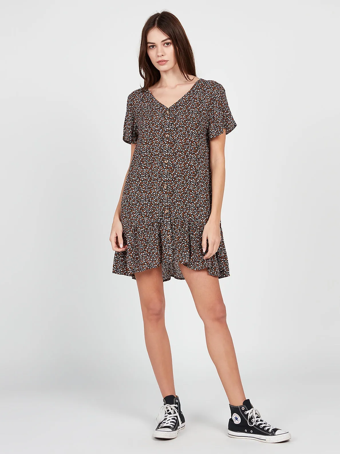 VOLCOM STONE DREAMER DRESS - BLC