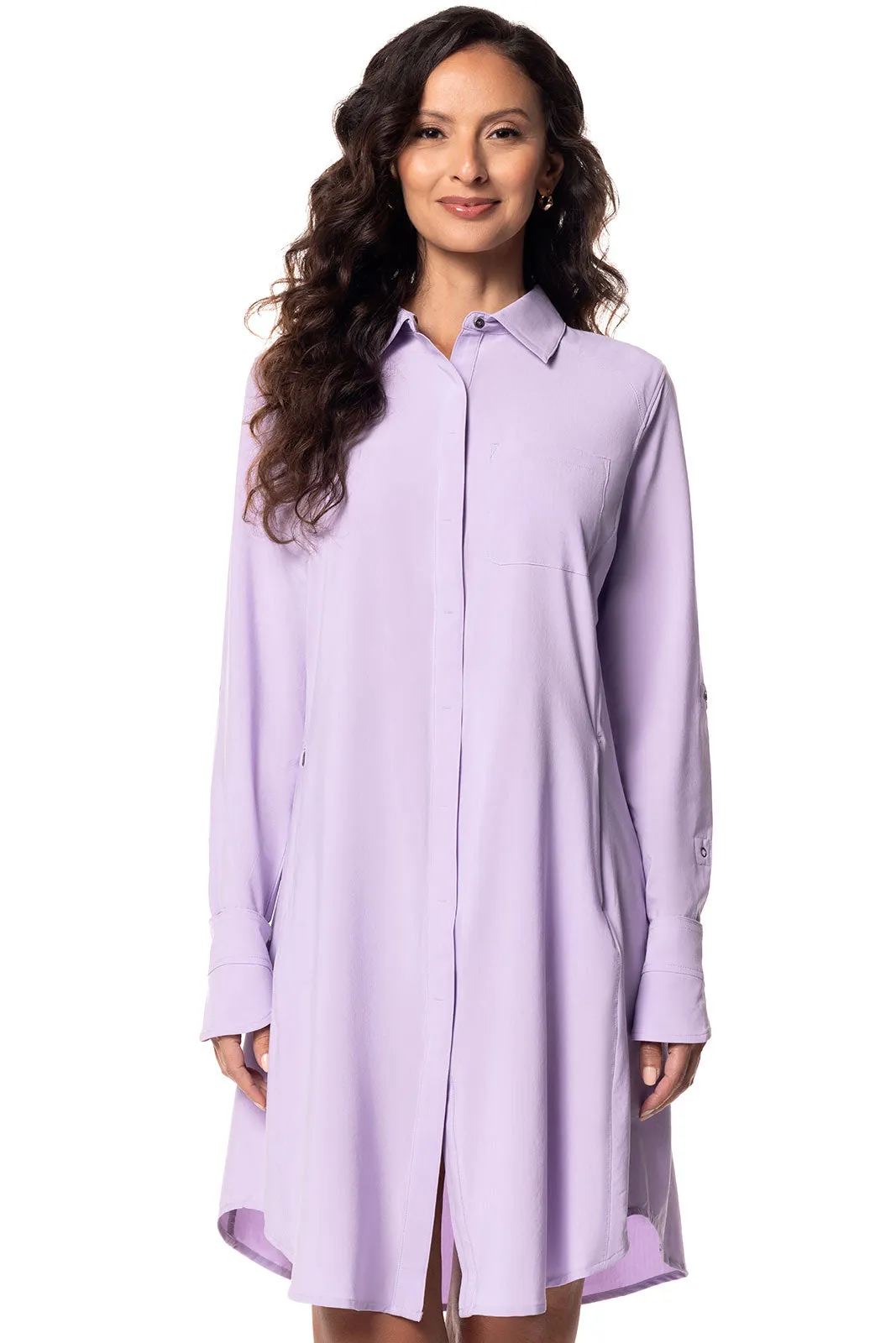Women's Malta Travel Dress | Lavendula Stripe