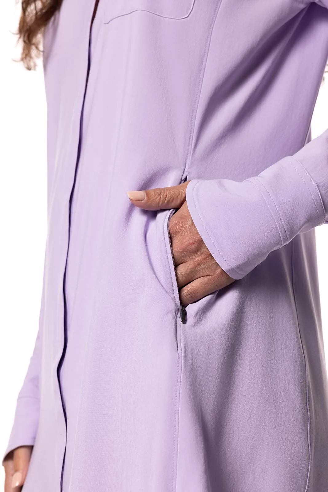 Women's Malta Travel Dress | Lavendula Stripe